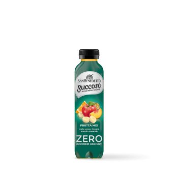   San Benedetto Succoso ZERO Cukormentes Frutta Mix Vegyes gyümölcsös (0,4 L) Szénsavmentes Üdítőital