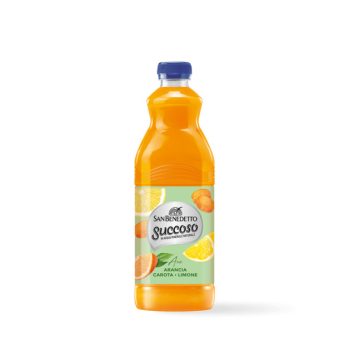   San Benedetto Succoso ZERO Cukormentes ACE Carota Limone Répa Citrom (1,5 L) Szénsavmentes Üdítőital