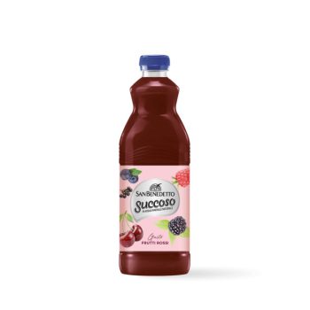   San Benedetto Succoso ZERO Cukormentes Frutti Rossi Vörös gyümölcsös (1,5 L) Szénsavmentes Üdítőital