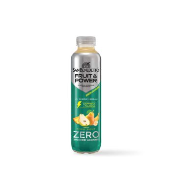   San Benedetto Green Edition Pera Banana Ananas Körte Banán Ananász Fruit Power Zero 400 ml ( 0,4 l) szénsavmentes vitaminos gyümölcsös energia ital