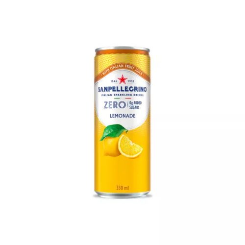 San Pellegrino Naturali Limonata ZERO 330 ml (0,33 L) Dobozos Szénsavas citromos cukormentes Üdítőital
