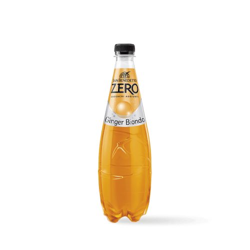 San Benedetto ZERO Cukormentes Szénsavas Üdítőital 750ml (0,75 L) Ginger Biondo