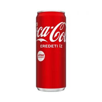 Coca Cola dobozos 330 ml ( 0,33 l) Szénsavas Üdítőital
